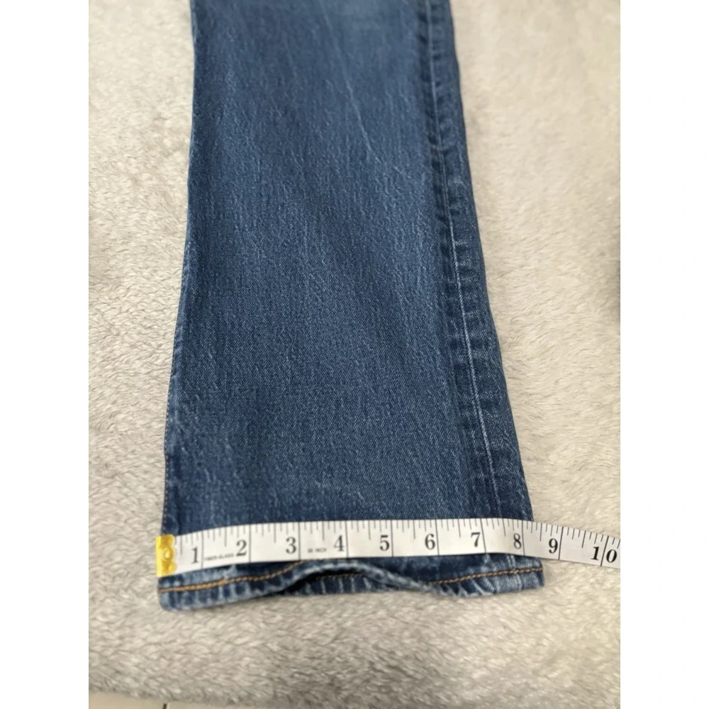 Levi's 501 Mens‎ Straight 40x30 Blue Denim Jeans Pants Button Fly